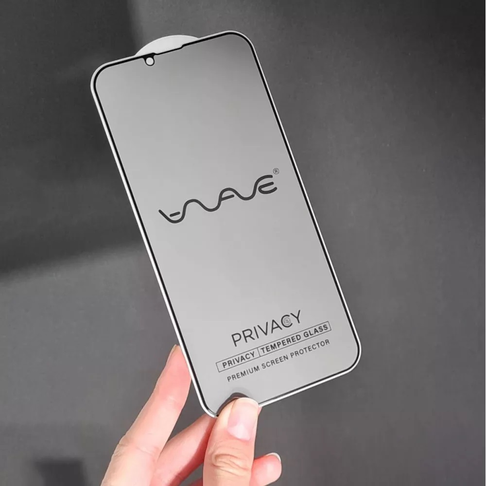 Захисне скло Анти-шпигун WAVE Privacy iPhone 15